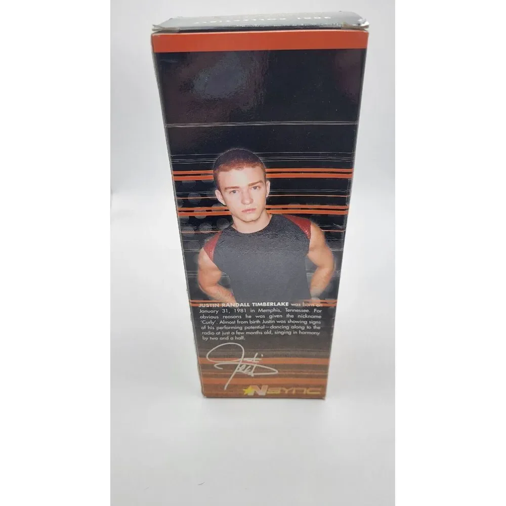 NEW IN BOX 2001 N-SYNC Justin Timberlake bobblehead best‎ buy exclusive